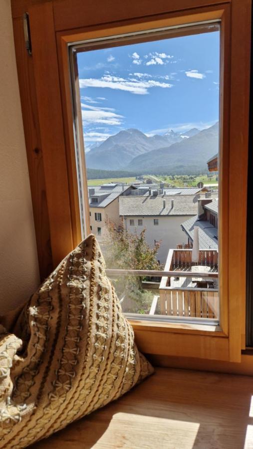 Weisses Kreuz - Crusch Alva Bed and Breakfast Samedan Eksteriør billede