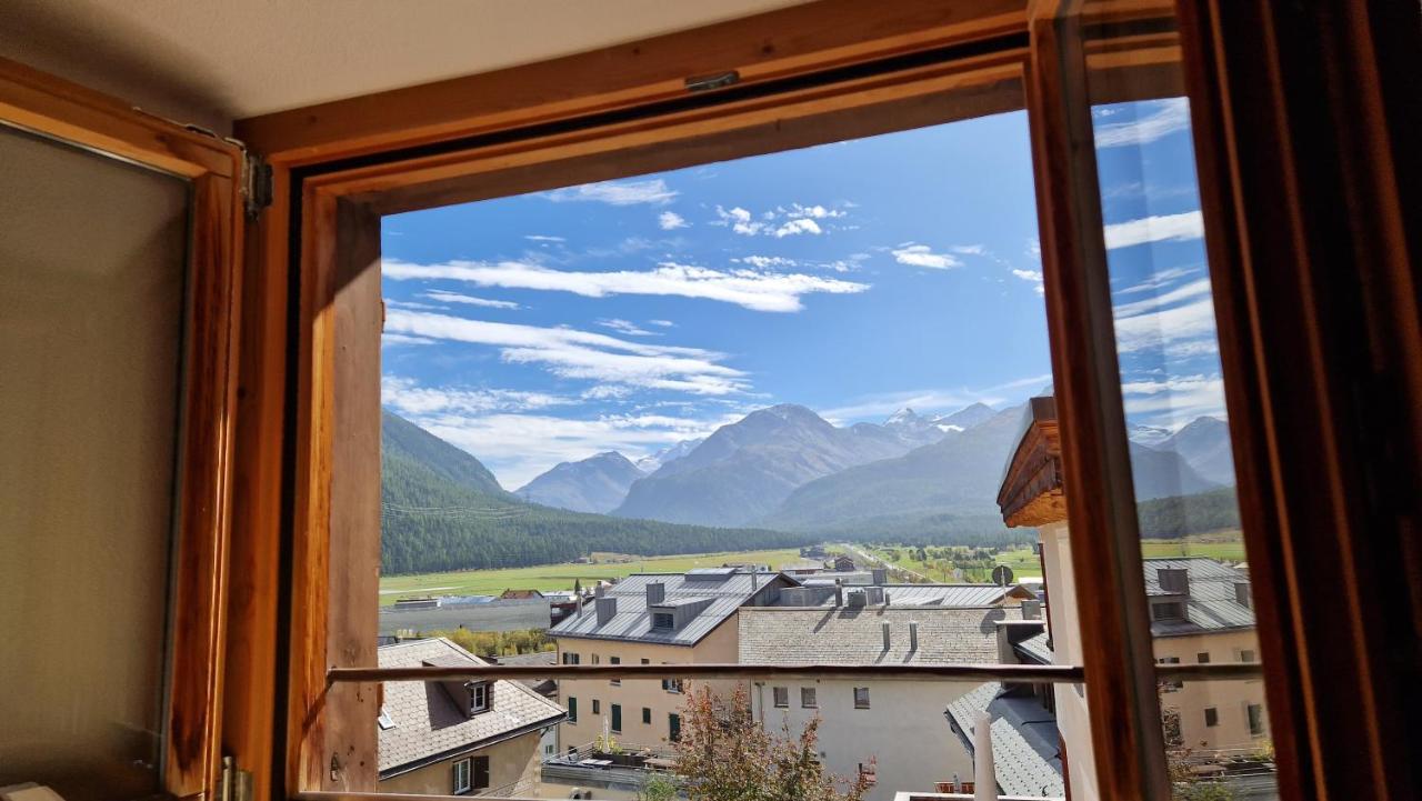 Weisses Kreuz - Crusch Alva Bed and Breakfast Samedan Eksteriør billede